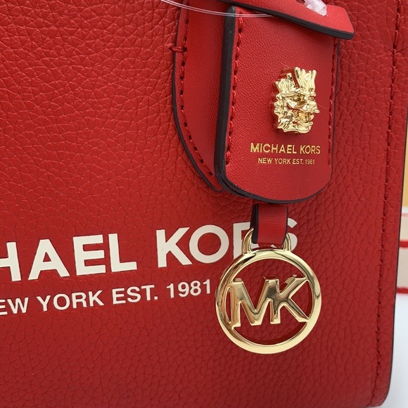 MICHAEL KORS Mirella Extra-Small
Shopper XBody Crossbody Bag Bright Red - Picture 13 of 14